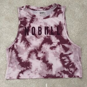 NOBULL Pink Tie Dye Top